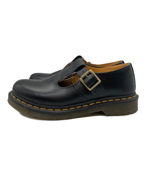 Dr.Martens（ドクターマーチン）Dr.Martens (ドクターマーチン) POLLEY Tバーシューズ ブラック サイズ:38の古着・服飾アイテム