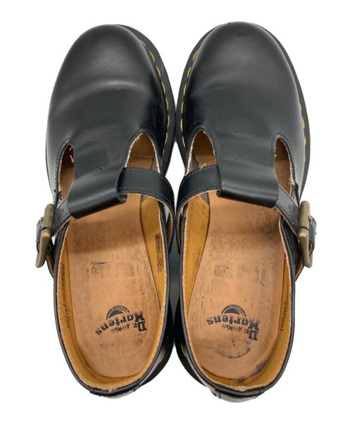 Dr.Martens（ドクターマーチン）Dr.Martens (ドクターマーチン) POLLEY Tバーシューズ ブラック サイズ:38の古着・服飾アイテム