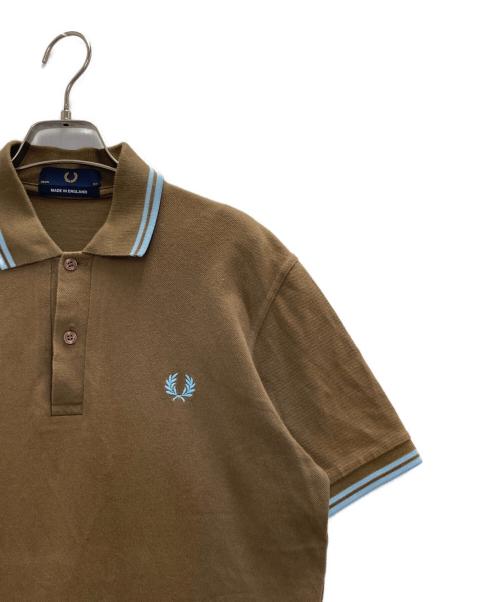 FRED PERRY（フレッドペリー）FRED PERRY (フレッドペリー) ポロシャツ ブラウン サイズ:38の古着・服飾アイテム