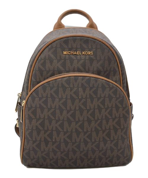 MICHAEL KORS（マイケル・コース）MICHAEL KORS (マイケル・コース) リュック ブラウンの古着・服飾アイテム