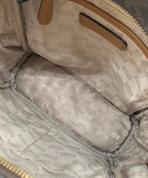 MICHAEL KORS（マイケル・コース）MICHAEL KORS (マイケル・コース) リュック ブラウンの古着・服飾アイテム