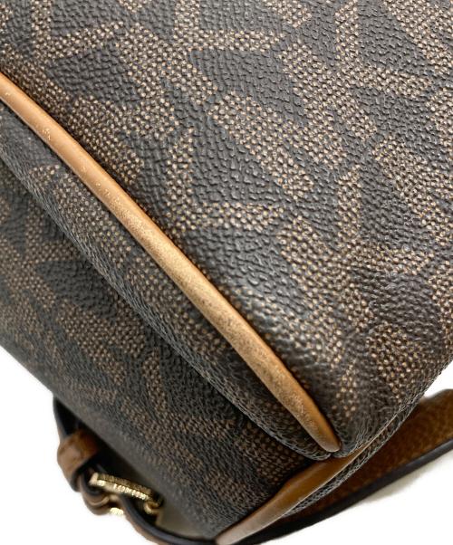 MICHAEL KORS（マイケル・コース）MICHAEL KORS (マイケル・コース) リュック ブラウンの古着・服飾アイテム