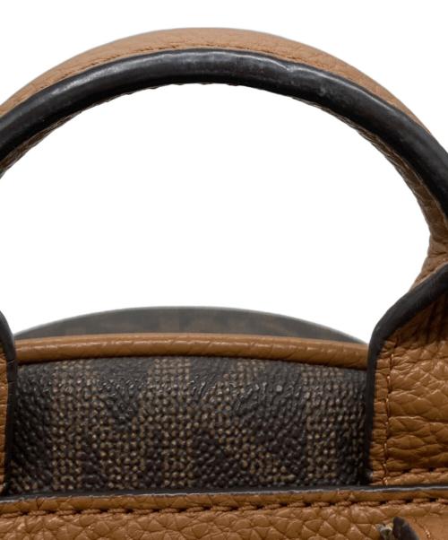 MICHAEL KORS（マイケル・コース）MICHAEL KORS (マイケル・コース) リュック ブラウンの古着・服飾アイテム