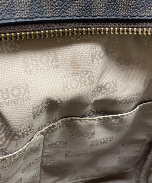 MICHAEL KORS（マイケル・コース）MICHAEL KORS (マイケル・コース) リュック ブラウンの古着・服飾アイテム
