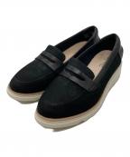 CLARKSクラークス）の古着「ローファー」｜ブラック