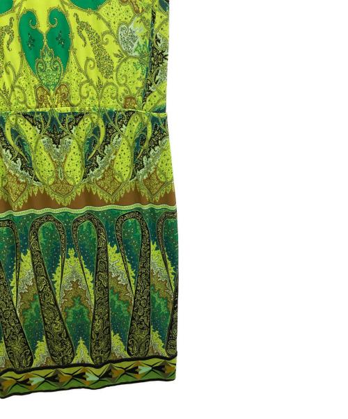 ETRO（エトロ）ETRO (エトロ) 総柄ワンピース グリーン サイズ:表記なしの古着・服飾アイテム