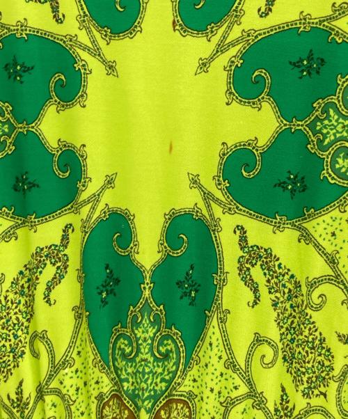 ETRO（エトロ）ETRO (エトロ) 総柄ワンピース グリーン サイズ:表記なしの古着・服飾アイテム