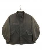 FREAK'S STOREフリークスストア）の古着「M-65 ショート フェード加工3Way ライナーセット」｜グレー