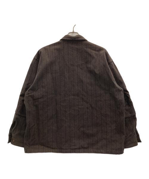 Pilgrim Surf+Supply（ピルグリム サーフサプライ）Pilgrim Surf+Supply (ピルグリム サーフサプライ) Leon Coaches Jacket ブラウン サイズ:Ｌの古着・服飾アイテム