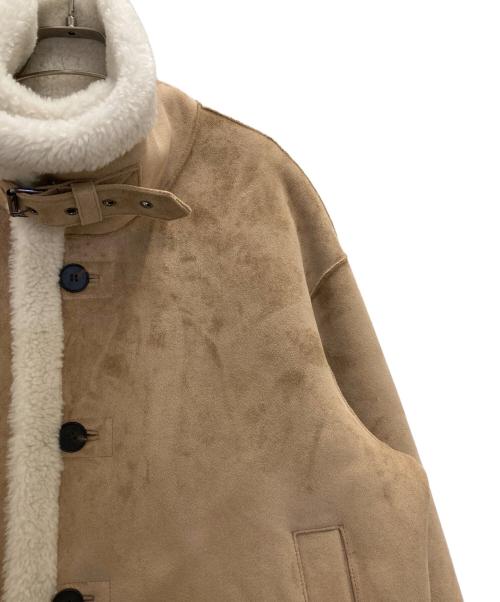 ARCHIVE JTOU（アーカイブ ジェートゥーユー）ARCHIVE JTOU (アーカイブ ジェートゥーユー) エコムートンジャケット ベージュ サイズ:表記なしの古着・服飾アイテム