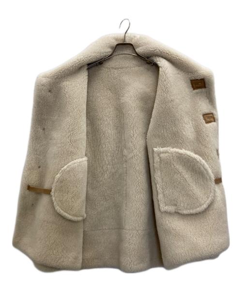 ARCHIVE JTOU（アーカイブ ジェートゥーユー）ARCHIVE JTOU (アーカイブ ジェートゥーユー) エコムートンジャケット ベージュ サイズ:表記なしの古着・服飾アイテム