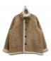 ARCHIVE JTOU（アーカイブ ジェートゥーユー）の古着「エコムートンジャケット」｜ベージュ