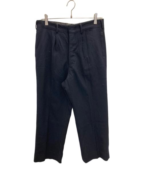 EURO MILITARY（ユーロミリタリー）EURO MILITARY (ユーロミリタリー) 80s サービススラックス ネイビー サイズ:SIZE48の古着・服飾アイテム