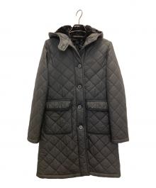MACKINTOSH（マッキントッシュ）の古着「内ボアキルティングコート」｜ブラック
