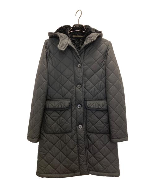 MACKINTOSH（マッキントッシュ）MACKINTOSH (マッキントッシュ) 内ボアキルティングコート ブラック サイズ:36の古着・服飾アイテム