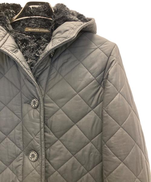 MACKINTOSH（マッキントッシュ）MACKINTOSH (マッキントッシュ) 内ボアキルティングコート ブラック サイズ:36の古着・服飾アイテム