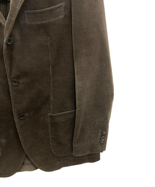 Salon de GW by RING JACKET（サロン ド グローバルワークバイリングヂャケット）Salon de GW by RING JACKET (サロン ド グローバルワークバイリングヂャケット) コーデュロイテーラードジャケット グレー サイズ:Ｌの古着・服飾アイテム