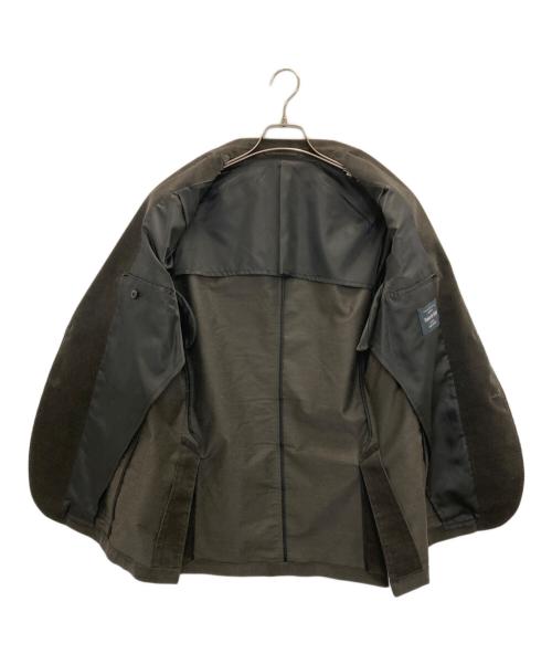 Salon de GW by RING JACKET（サロン ド グローバルワークバイリングヂャケット）Salon de GW by RING JACKET (サロン ド グローバルワークバイリングヂャケット) コーデュロイテーラードジャケット グレー サイズ:Ｌの古着・服飾アイテム