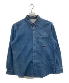 PAPAS（パパス）の古着「B.D.ツイルインディゴシャツ」｜ブルー