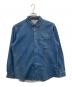 PAPAS（パパス）の古着「B.D.ツイルインディゴシャツ」｜ブルー