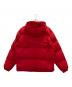 LACOSTE (ラコステ) バックステッチショートダウンジャケット レッド サイズ:Ｍ：15000円