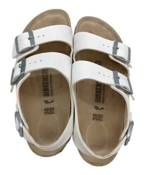 BIRKENSTOCK（ビルケンシュトック）BIRKENSTOCK (ビルケンシュトック) Milano ホワイト サイズ:24.5㎝の古着・服飾アイテム
