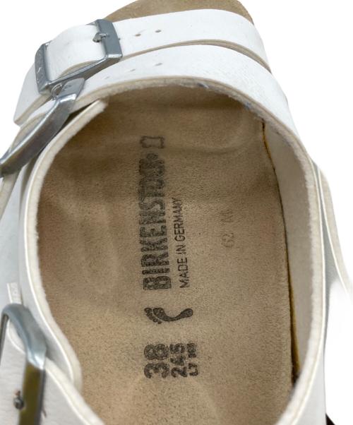BIRKENSTOCK（ビルケンシュトック）BIRKENSTOCK (ビルケンシュトック) Milano ホワイト サイズ:24.5㎝の古着・服飾アイテム