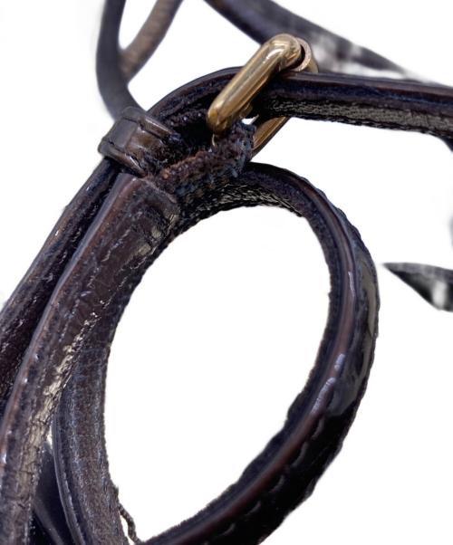 LOUIS VUITTON（ルイ ヴィトン）LOUIS VUITTON (ルイ ヴィトン) ウェッジソールサンダル ブラウン サイズ:37の古着・服飾アイテム