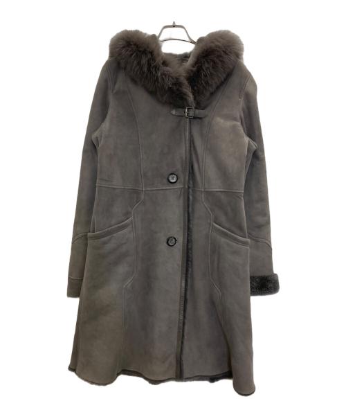 unknown（アンノーン）unknown (アンノーン) ブルーフォックスファームートンコート グレー サイズ:freeの古着・服飾アイテム