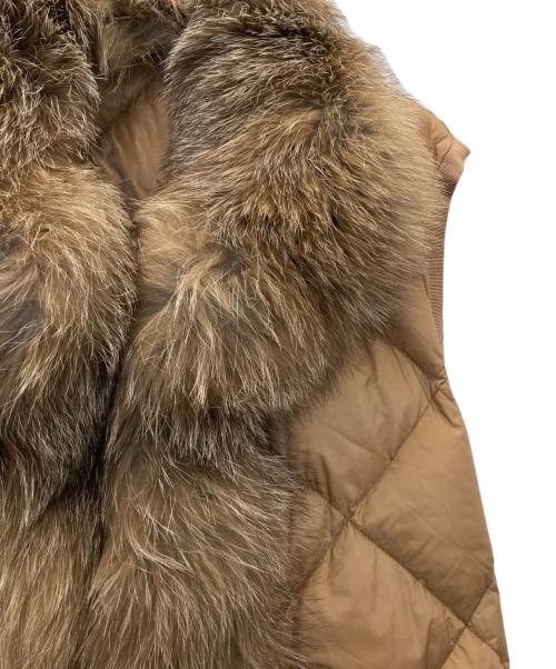 MONCLER（モンクレール）MONCLER (モンクレール) インナーダウンベスト ベージュ サイズ:2の古着・服飾アイテム