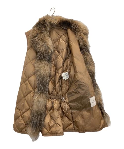 MONCLER（モンクレール）MONCLER (モンクレール) インナーダウンベスト ベージュ サイズ:2の古着・服飾アイテム