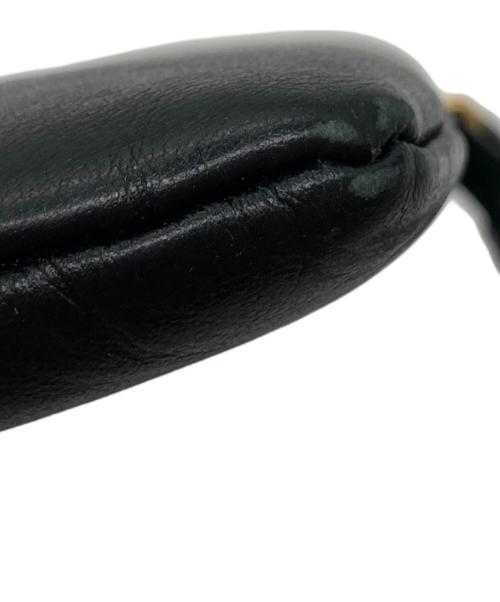 Saint Laurent Paris（サンローランパリ）Saint Laurent Paris (サンローランパリ) タッセル付きショルダーポーチ ブラックの古着・服飾アイテム