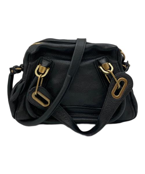 Chloe（クロエ）Chloe (クロエ) 2WAYショルダーバッグ ブラックの古着・服飾アイテム