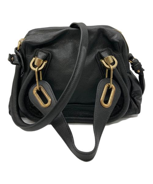 Chloe（クロエ）Chloe (クロエ) 2WAYショルダーバッグ ブラックの古着・服飾アイテム