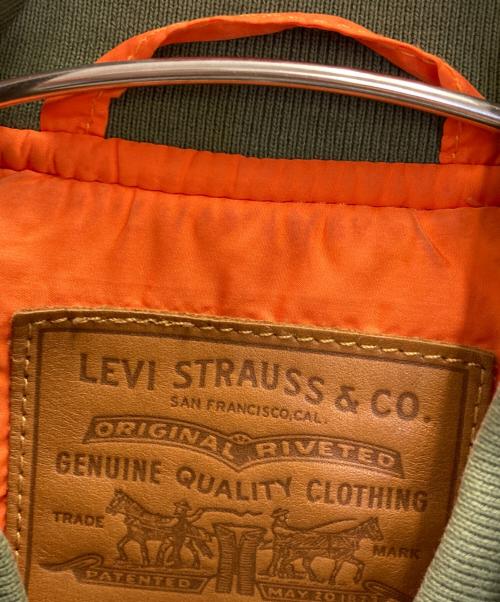 LEVI'S（リーバイス）LEVI'S (リーバイス) MA-1ハイブリッドトラッカージャケット インディゴ サイズ:Sの古着・服飾アイテム