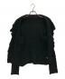 中古・古着 me ISSEY MIYAKE (ミーイッセイ ミヤケ) トッパーカリフラワーカーディガン ブラック サイズ:表記なし：10000円