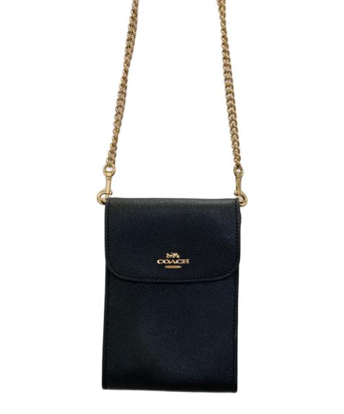 COACH（コーチ）COACH (コーチ) レイチェル フォーン クロスボディ ブラックの古着・服飾アイテム