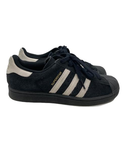 adidas（アディダス）adidas (アディダス) SUPER STAR ブラック サイズ:24㎝の古着・服飾アイテム