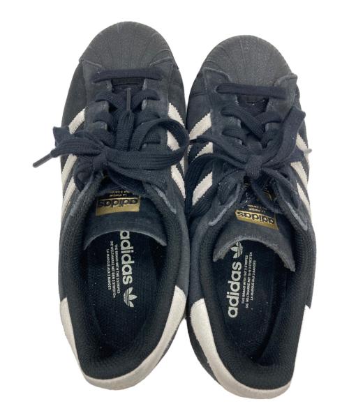 adidas（アディダス）adidas (アディダス) SUPER STAR ブラック サイズ:24㎝の古着・服飾アイテム