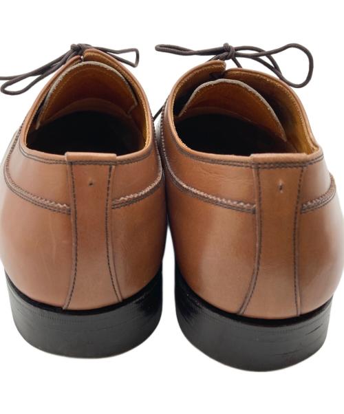 SCOTCH GRAIN（スコッチグレイン）SCOTCH GRAIN (スコッチグレイン) Uチップレザーシューズ ブラウン サイズ:25㎝の古着・服飾アイテム