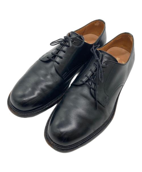 SCOTCH GRAIN（スコッチグレイン）SCOTCH GRAIN (スコッチグレイン) プレーントゥシューズ ブラック サイズ:25㎝の古着・服飾アイテム