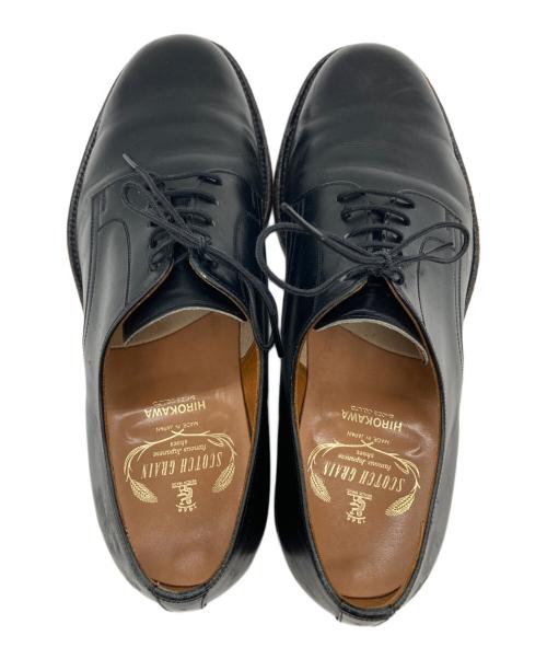 SCOTCH GRAIN（スコッチグレイン）SCOTCH GRAIN (スコッチグレイン) プレーントゥシューズ ブラック サイズ:25㎝の古着・服飾アイテム