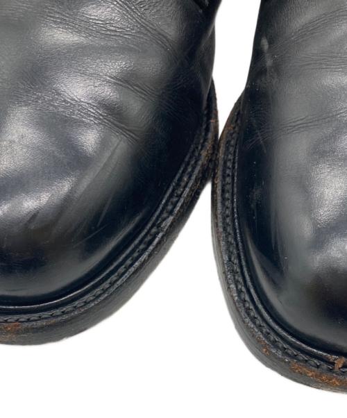 SCOTCH GRAIN（スコッチグレイン）SCOTCH GRAIN (スコッチグレイン) プレーントゥシューズ ブラック サイズ:25㎝の古着・服飾アイテム