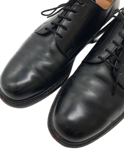 SCOTCH GRAIN（スコッチグレイン）SCOTCH GRAIN (スコッチグレイン) プレーントゥシューズ ブラック サイズ:25㎝の古着・服飾アイテム