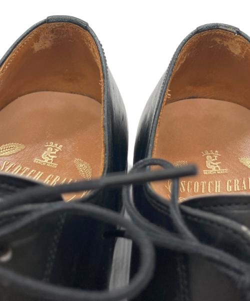 SCOTCH GRAIN（スコッチグレイン）SCOTCH GRAIN (スコッチグレイン) プレーントゥシューズ ブラック サイズ:25㎝の古着・服飾アイテム