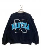 NAUTICAノーティカ）の古着「インサイドアウトスウェット」｜ネイビー