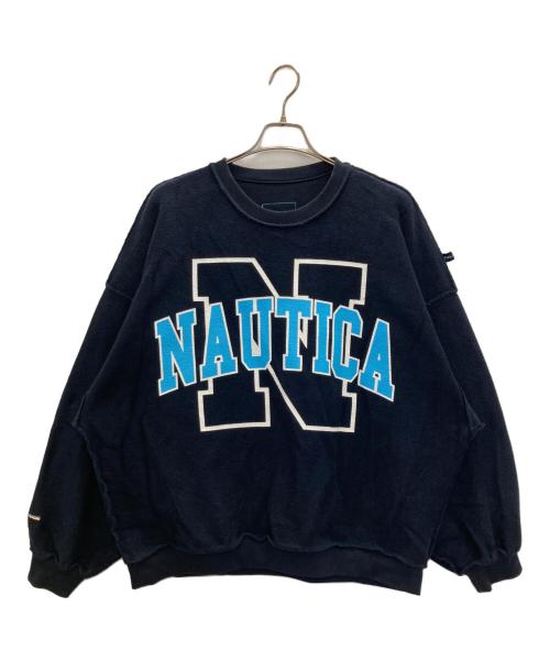 NAUTICA（ノーティカ）NAUTICA (ノーティカ) インサイドアウトスウェット ネイビー サイズ:サイズ表記無しの古着・服飾アイテム