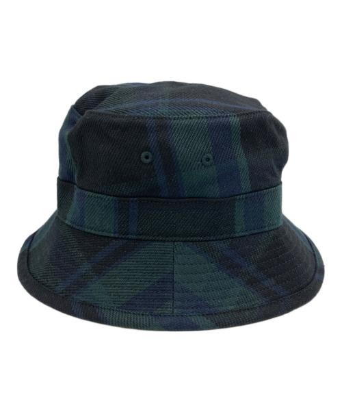 WTAPS（ダブルタップス）WTAPS (ダブルタップス) COTTON.FLANNEL HAT グリーンの古着・服飾アイテム