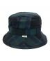 WTAPS (ダブルタップス) COTTON.FLANNEL HAT グリーン：6000円
