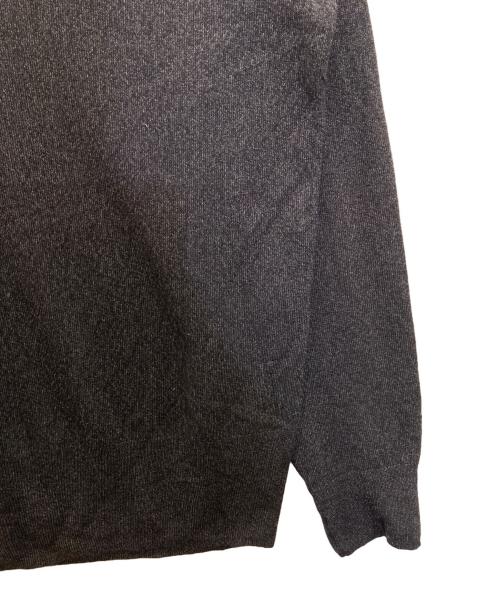 miles kane（マイルズ・ケイン）MILES KANE (マイルズ・ケイン) FRED PERRY (フレッドペリー) Vネックラメニット ブラック サイズ:Ｍの古着・服飾アイテム